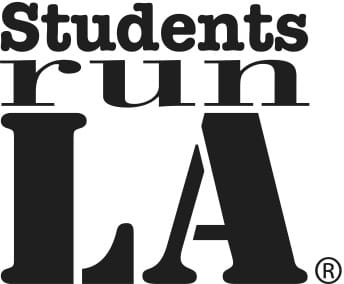 students run la logo