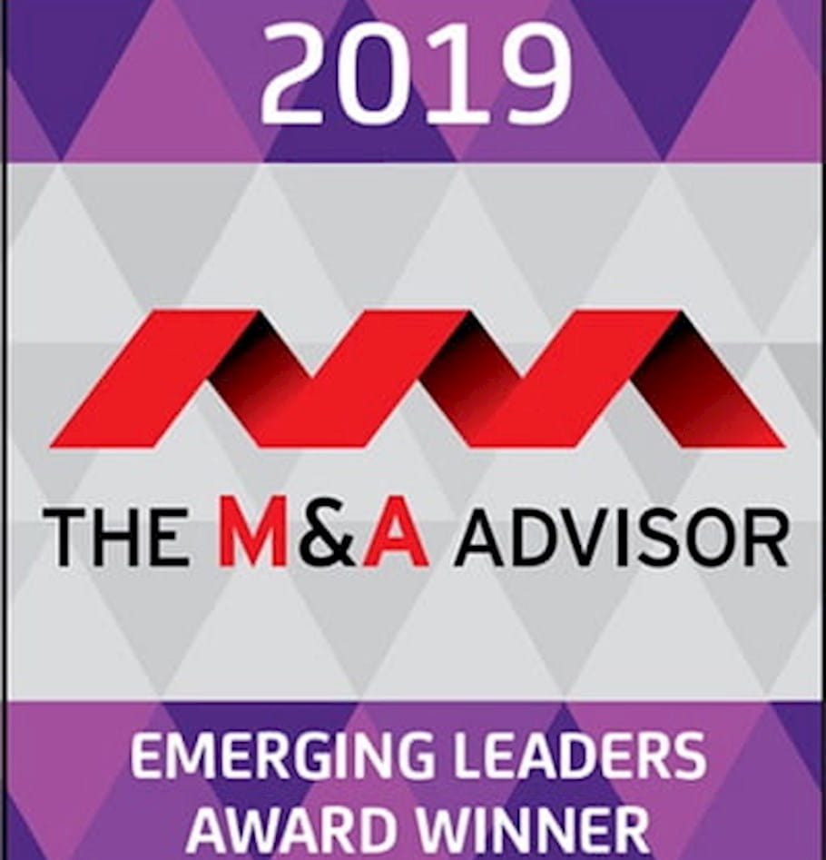 Claire O’Neill and Andy Johnson from West Monroe recognized as winners of the M&A Advisor’s 10th annual Emerging Leaders Awards