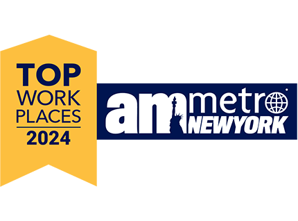 2024 Top work places am New York badge