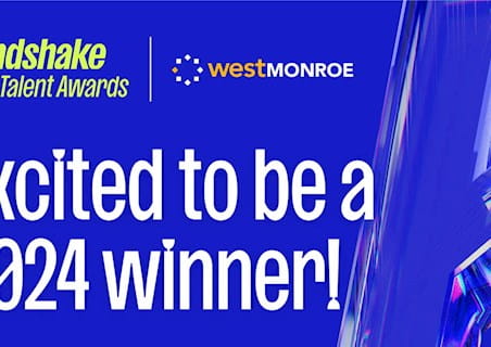 West Monroe named a 2024 Handshake Early Talent Award winner