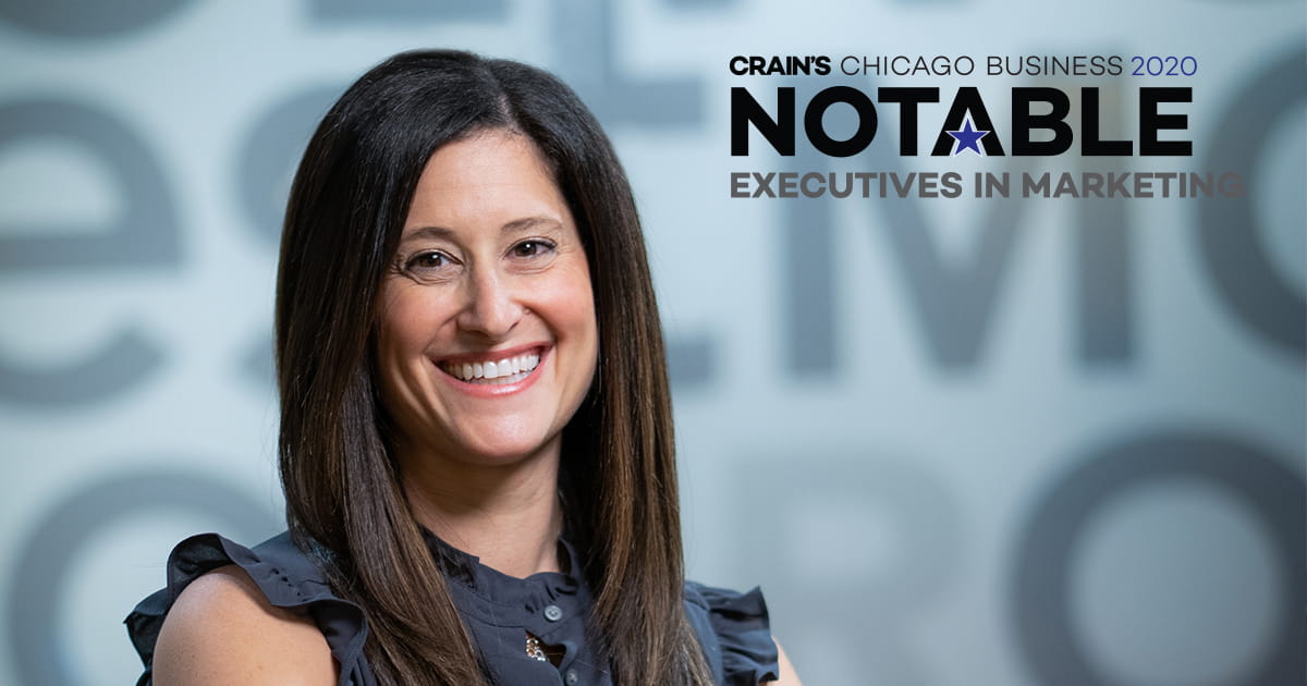 West Monroe’s CMO Casey Foss Recognized as a 2020 Notable Executive in Marketing by Crain’s Chicago Business