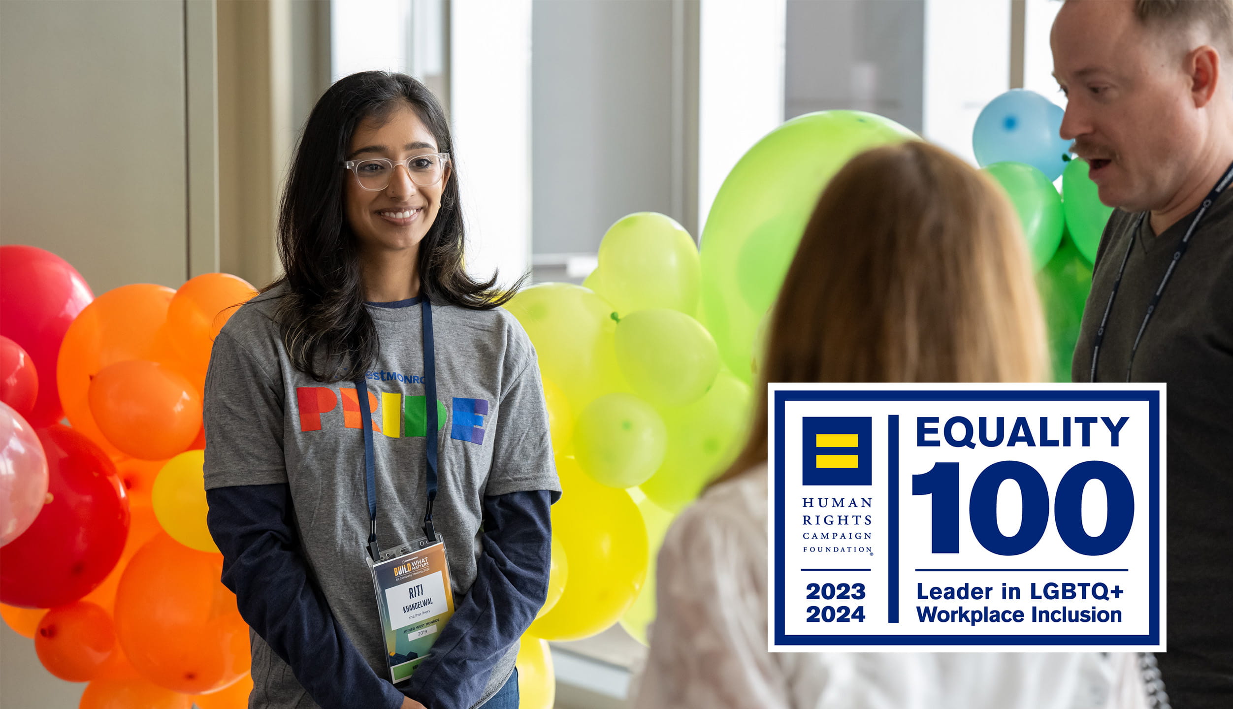 West Monroe receives perfect score in Human Rights Campaign Foundation’s 2023-2024 Corporate Equality Index