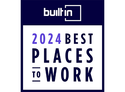 Built in 2024 Best Places to work badge