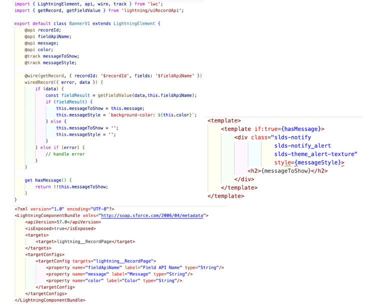 HTML, Javascript, and js-meta file code