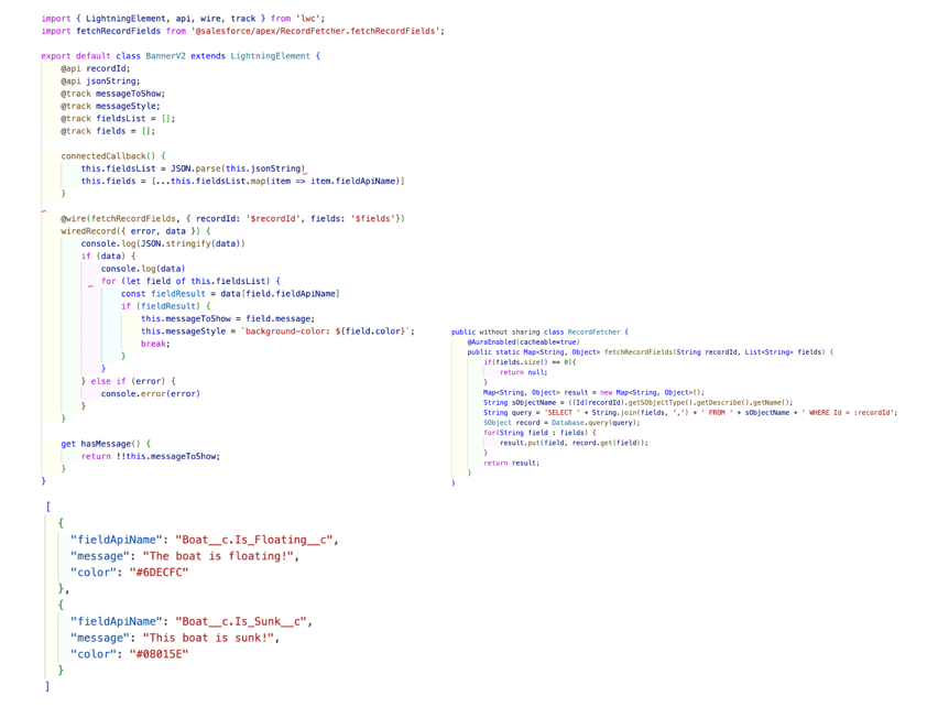 HTML, Javascript, and js-meta file code 2