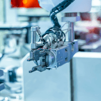 a close up photo of a factory machine